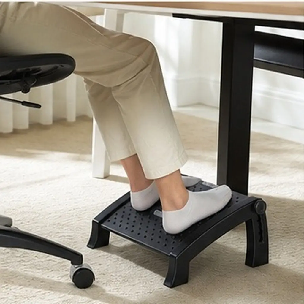 1Pcs Compact Under Desk Footre - огляд і ціна Footrest Under Desk